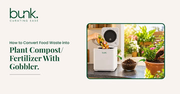 How to Convert Food Waste into Plant Compost Fertilizer at home