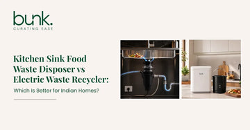 Kitchen Sink Food Waste Disposer vs Electric Waste Recycle